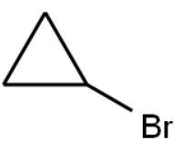 Structure of Cyclopropyl bromide CAS 4333-56-6