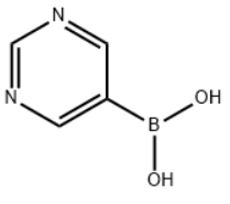 Structure of 5-Pyrimidinylboronicacid CAS 109299-78-7