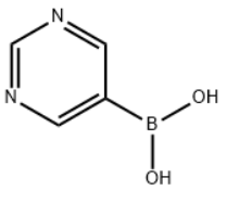 Structure of 5-Pyrimidinylboronicacid CAS 109299-78-7