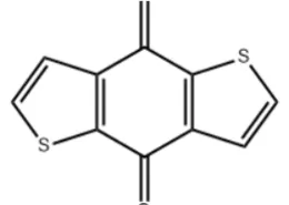 Structure of Benzo[1,2-b4,5-b']dithiophene-4,8-dione CAS 32281-36-0