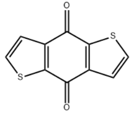 Structure of Benzo[1,2-b4,5-b']dithiophene-4,8-dione CAS 32281-36-0