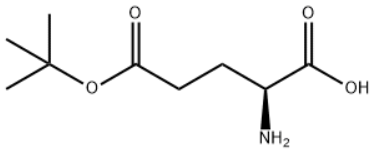 Structure of L-Glutamicacid5-tert-butylester CAS 2419-56-9