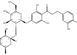 Structure of Neohesperidindihydrochalcone CAS 20702-77-6