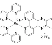 Structure of Ru(bpy)2dppz(PF6)2 CAS 87564-74-7
