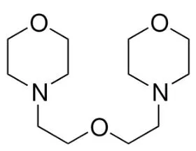 Structure of 2,2-Dimorpholinodiethylether CAS 6425-39-4