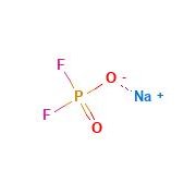 Structure of Sodium difluoride phosphate CAS 15587-24-3