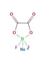 Structure of Sodium difluoro(oxalato)borate CAS 2102517-30-4