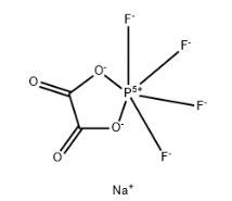 Structure of Sodium tetrafluoroxalate phosphate CAS 1085277-61-7