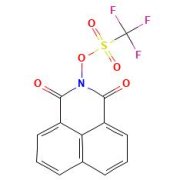 Structure of N-trifluoromethanesulfonyl-1,8-naphthalimide CAS 85342-62-7