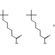 Structure of Stannous Neodecanoate CAS 49556-16-3