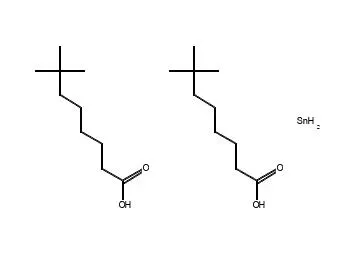 Structure of Stannous Neodecanoate CAS 49556-16-3