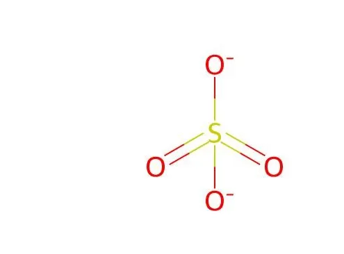 Structure of Stannous sulfate CAS 7488-55-3